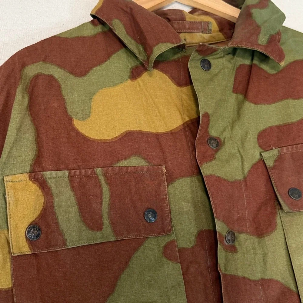 Vintage Italian Military M29 San Marco Camo Field Jacket XL Pattern 3 VR 60s